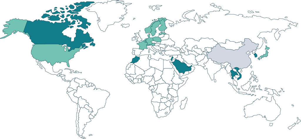 QleanAir distribution map